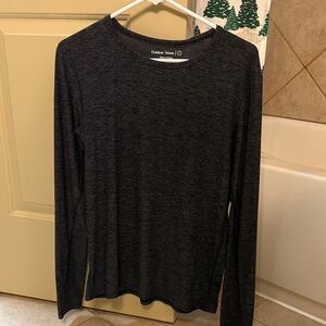 Outdoor Voices Charcoal Long Sleeve Top